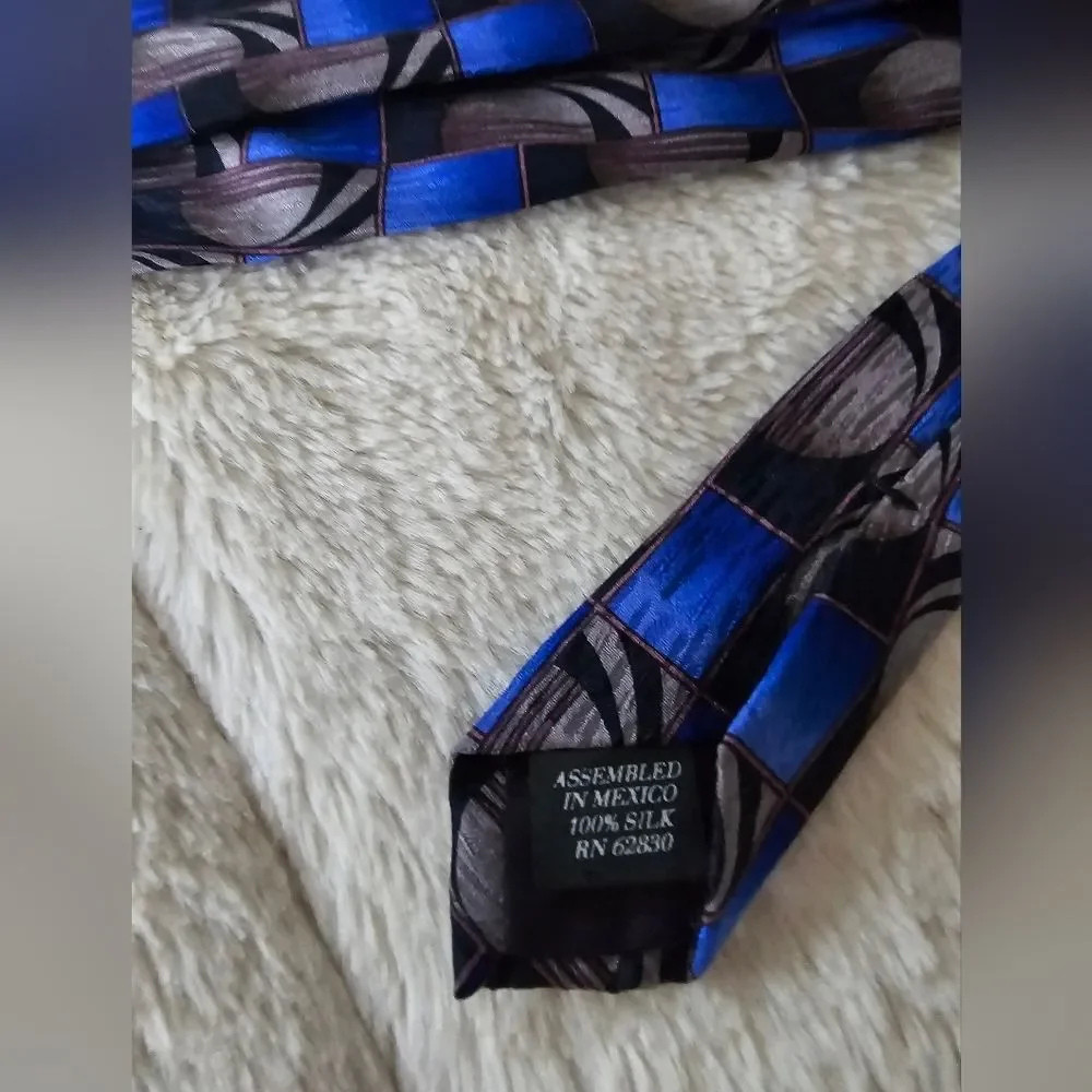 Cocktail Colors Gentleman Necktie 100% Silk Hand Made